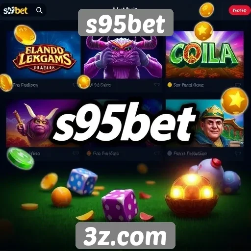Variedade de jogos disponíveis no s95bet